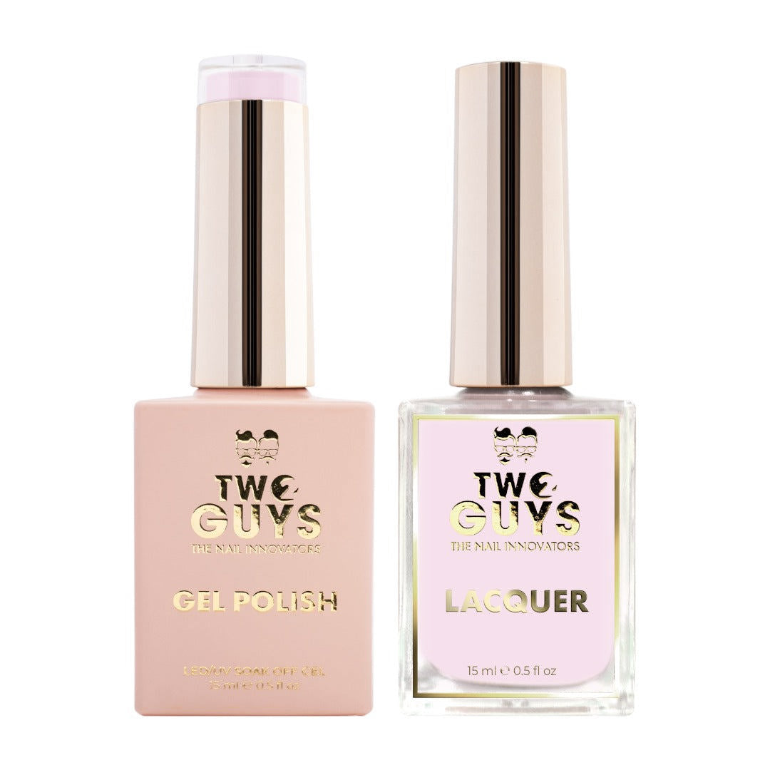 2Guys Gel & Lacquer Duo #A146 Pink Alert (Medium Pink)