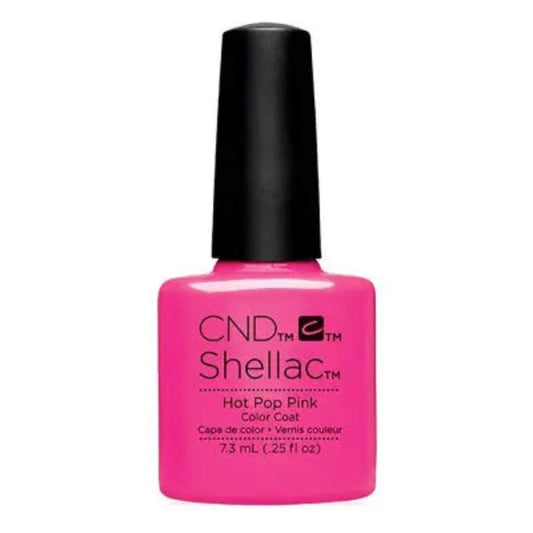 CND Shellac - Hot Pop Pink (0.25oz)