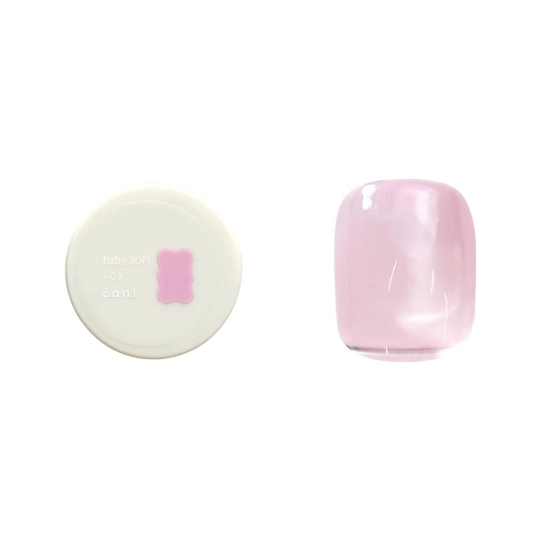 Enoi Sheer Gel Polish - Baby Soft #08