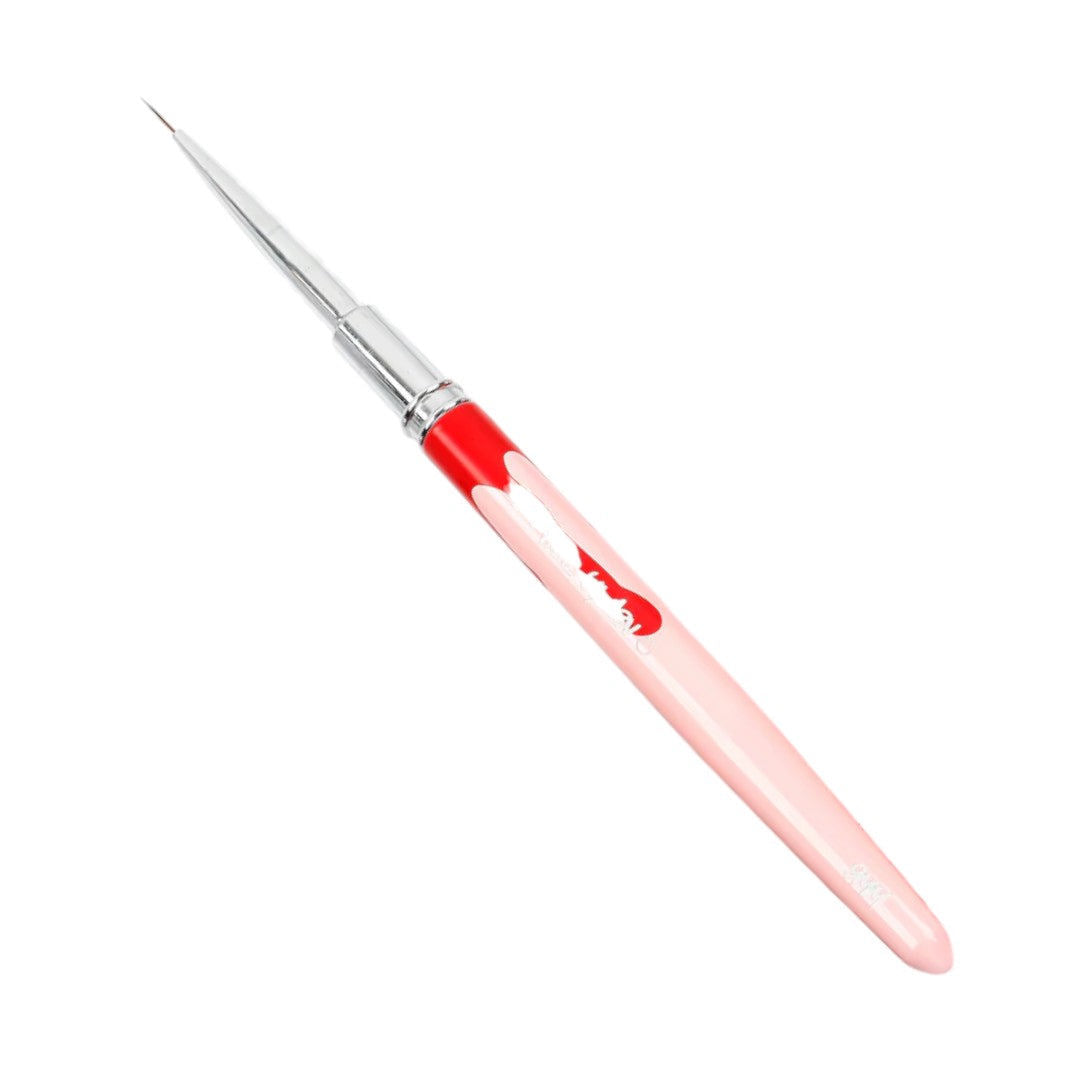 Nailz By Dev Design Brush - Deadly Detailer Pink 9mm