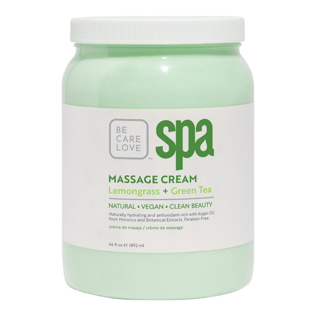 BCL Lemongrass & Green Tea Massage Cream 64oz