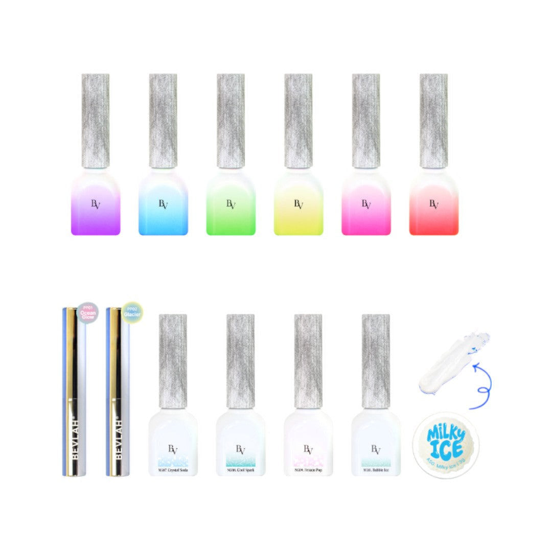 Bevlah Gel Polish (HEMA-Free) - Summer Remix Collection (13Pcs)