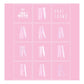 2Guys Dual Plastic Nail Forms 240Pcs