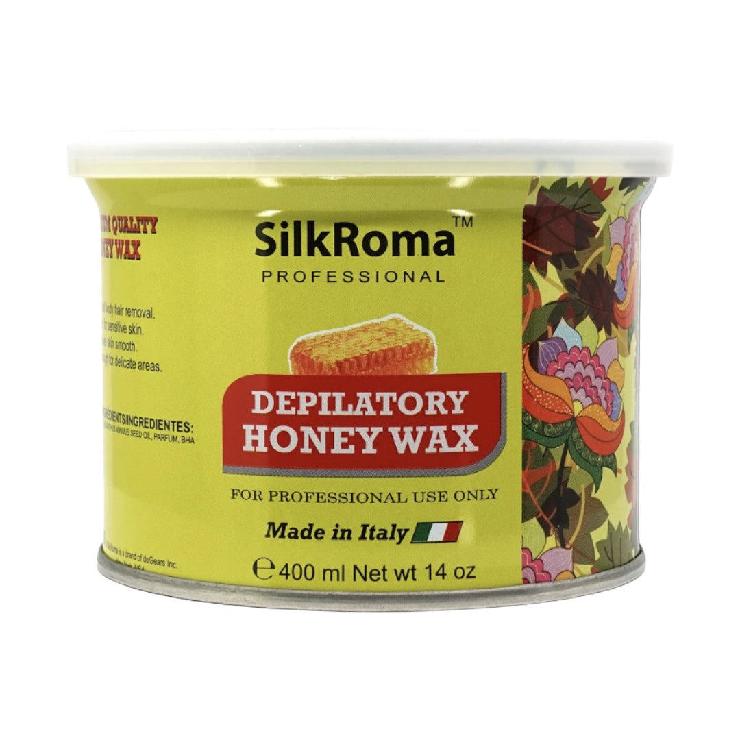Silk Roma Depilatory Wax - Honey 14Oz #DWH14