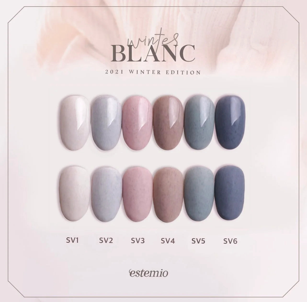 Estemio Winter Blanc 2021 Collection
