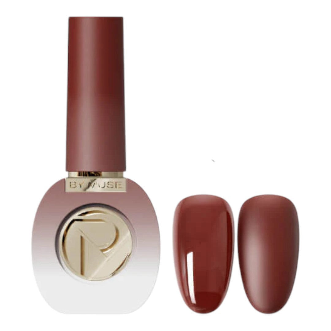 By Muse Syrup Gel Polish (HEMA-Free) #BT02 Burnt Umber