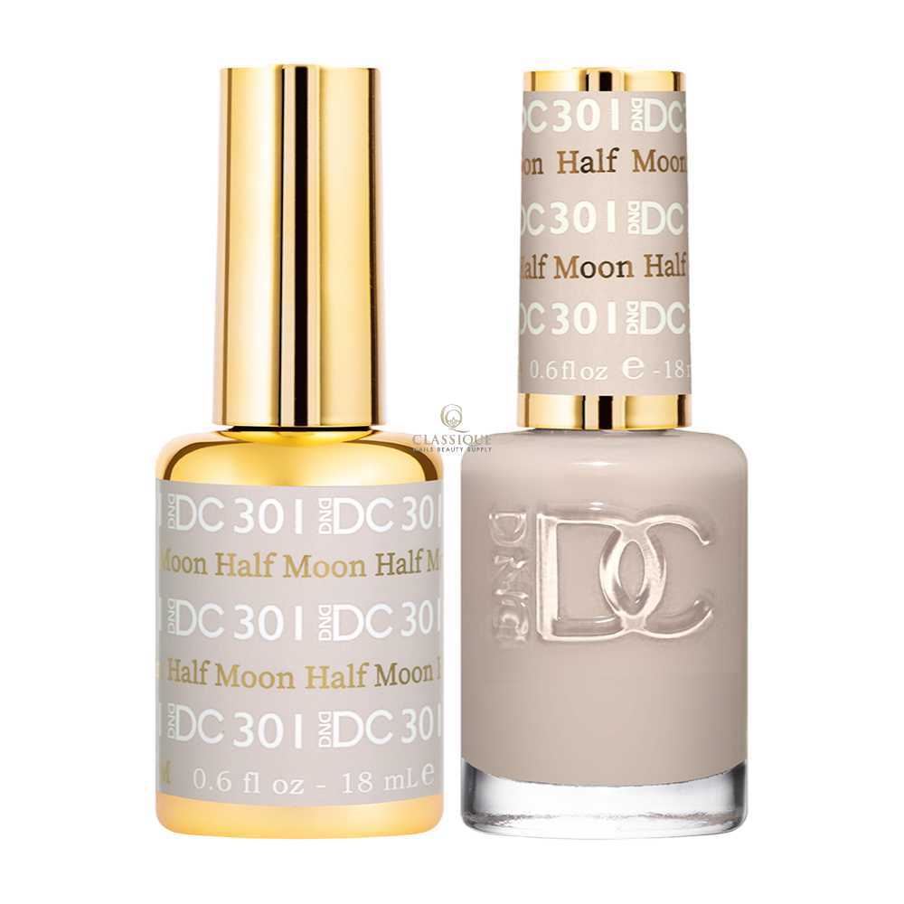 DND DC Gel & Lacquer Duo - Half Moon #301