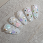 Kokoist Pushu Pushu Fluffy Glitter Set