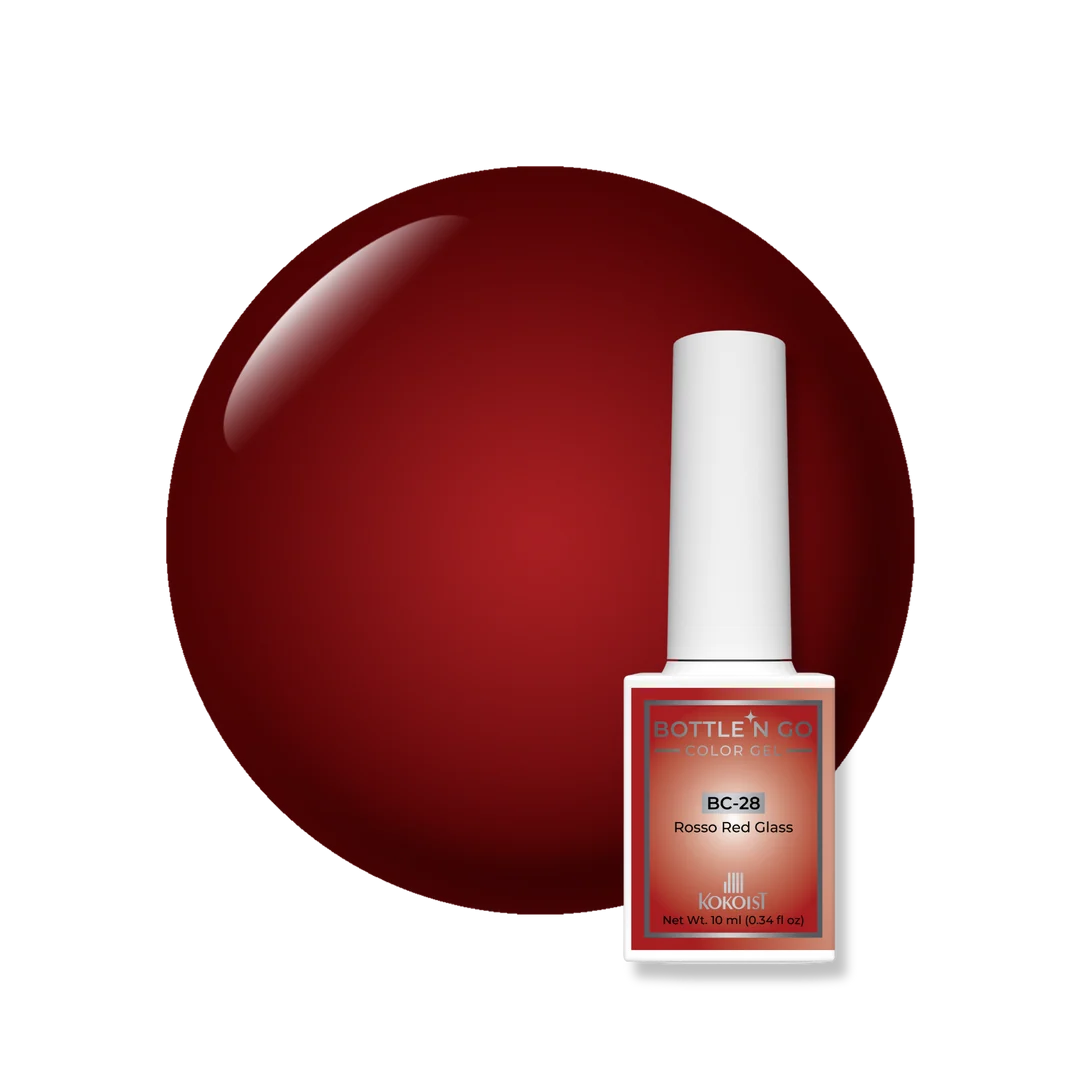 Kokoist Bottle 'N Go - Rosso Red Glass #BC-28