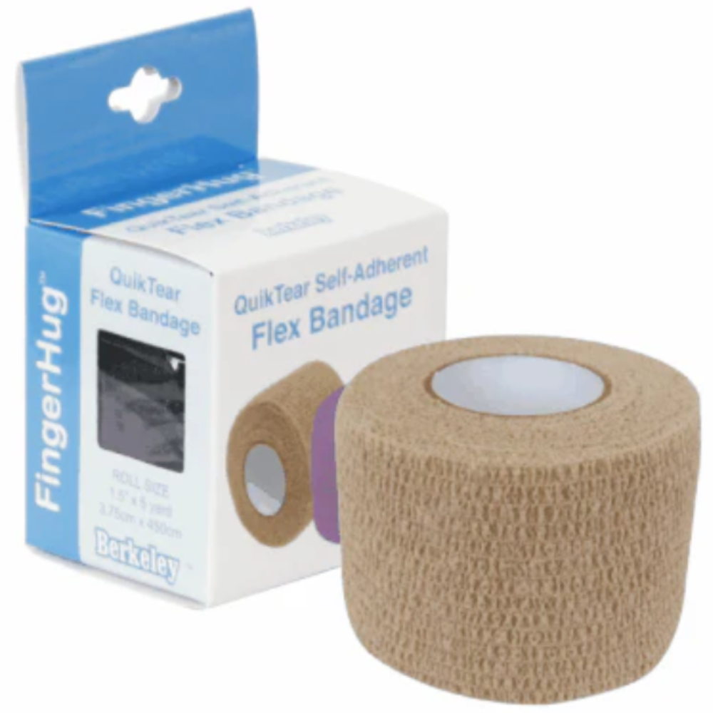 Fingerhug Quick Tear Self-Adherent Flex Bandage-SKIN