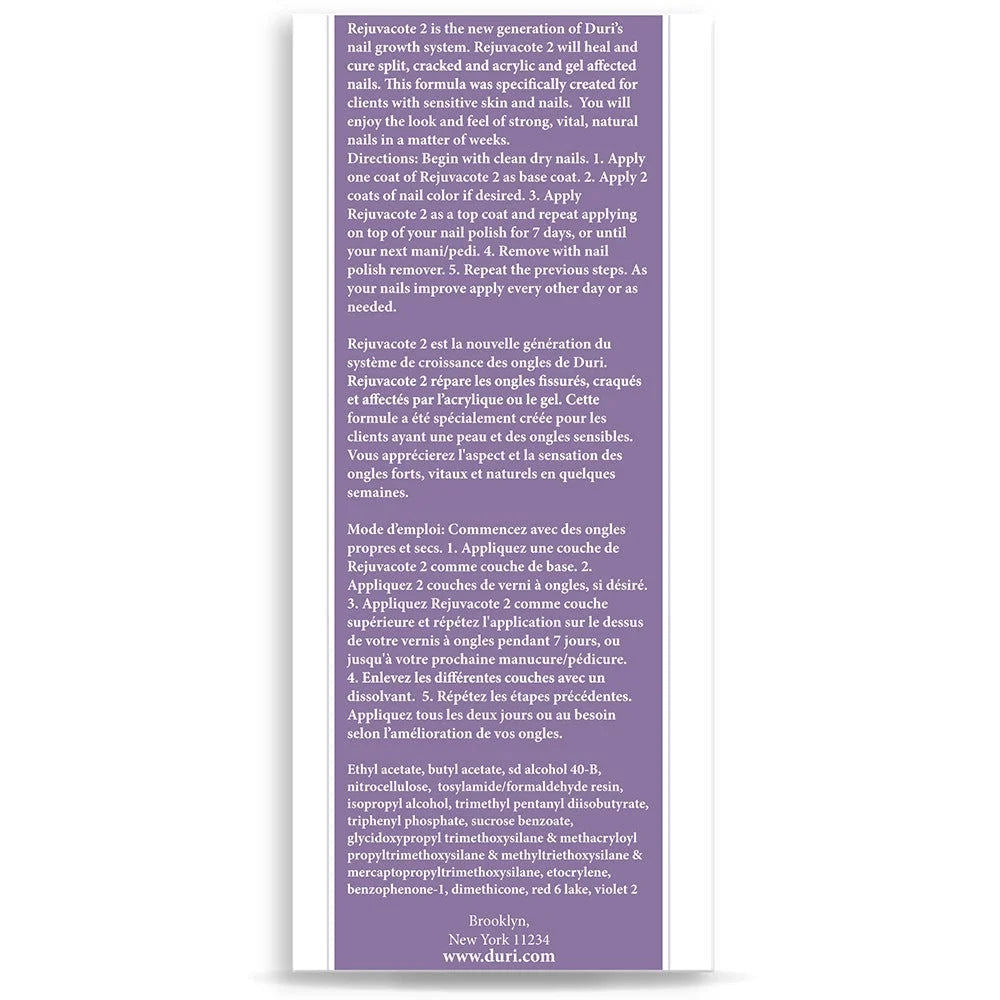 Duri Rejuvacote #2 0.45oz
