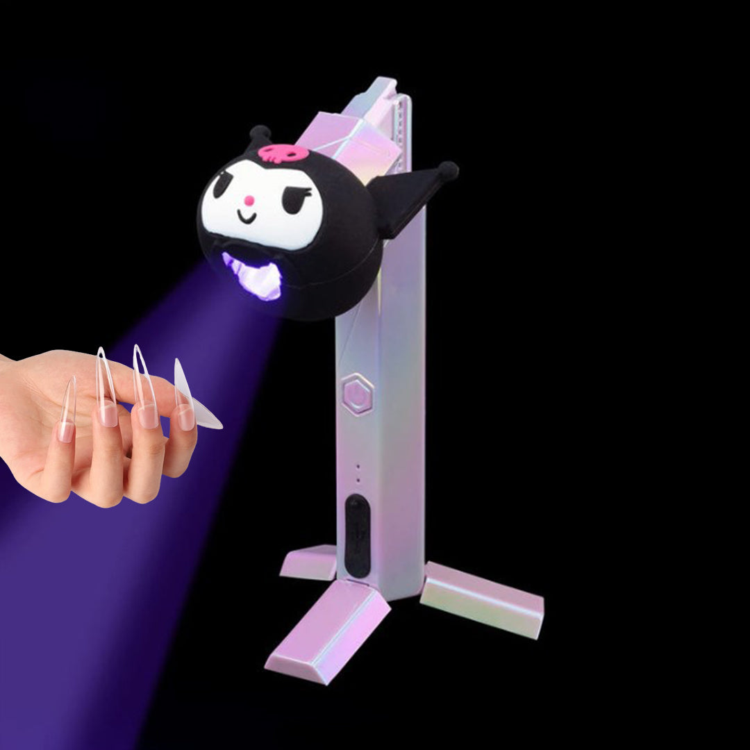 Apres Hello Kitty & Kuromi Gel-X Omni Light, Press on Nails Lamp, lamp uv light, mercury light, omni light, uv led light, kuromi light