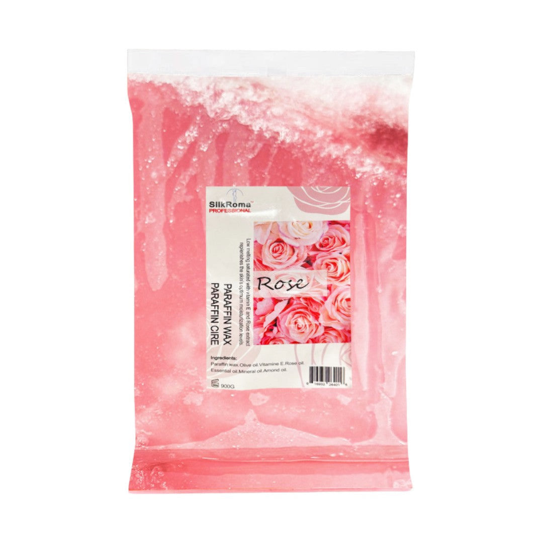 Silk Roma Paraffine Wax - Rose 900G #PWR