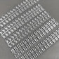 CNBS Nail Color Display - Crystal Clear Square Tips (Set of 160)