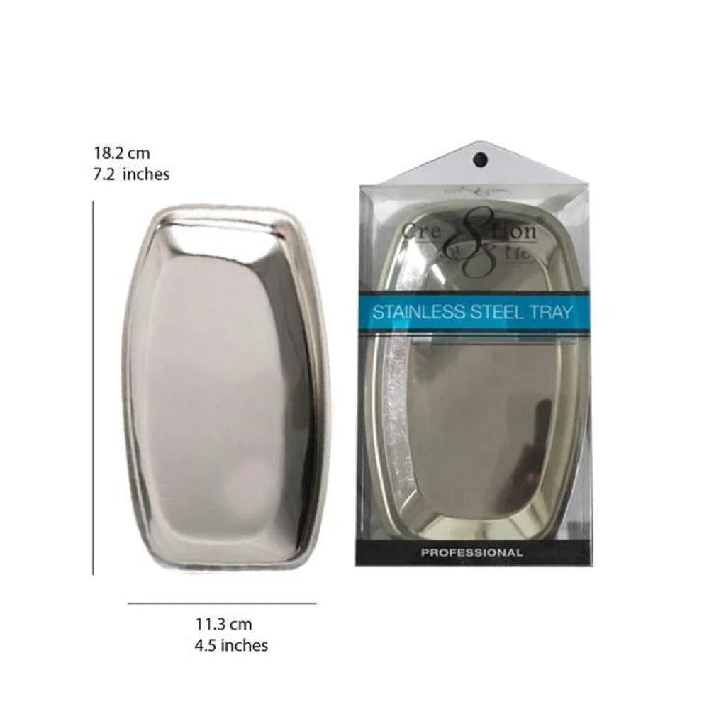 Cre8tion Stainless Steel Large Tray #03222