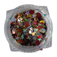 CNBS Glitter - Metallic Stars & Moons #08