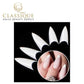 CNBS Nail Tips - Natural Stiletto Long Size #6 (Bag of 50)