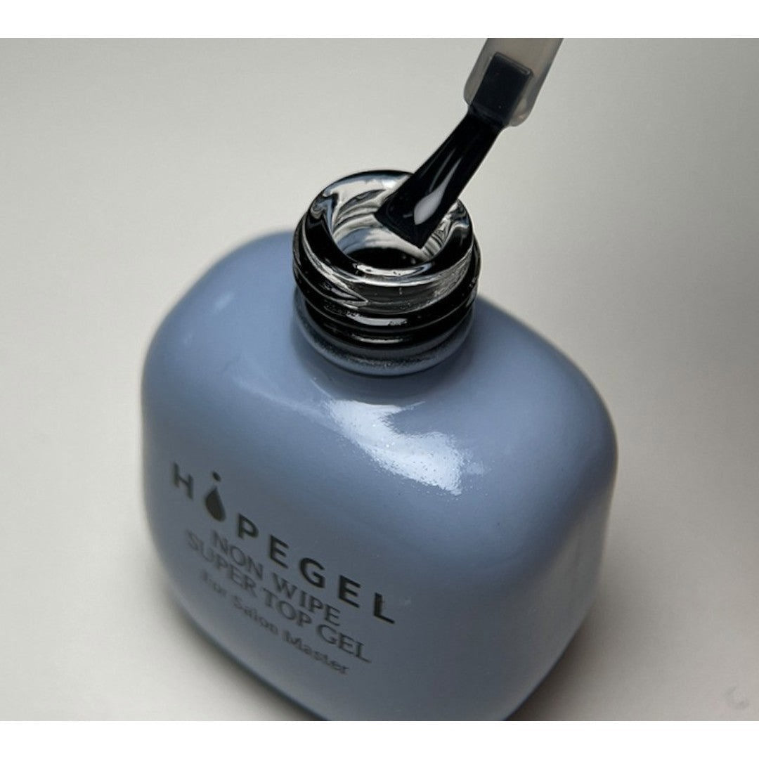 Gentle Pink Hope Gel Top Coat - Non-Wipe Super Top Gel #03