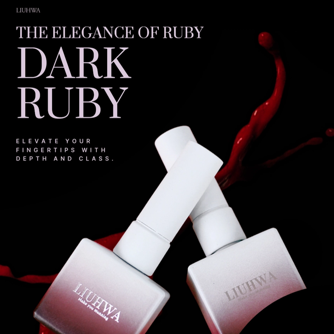 Liuhwa Cat Eye Gel Polish - Dark Ruby #L102