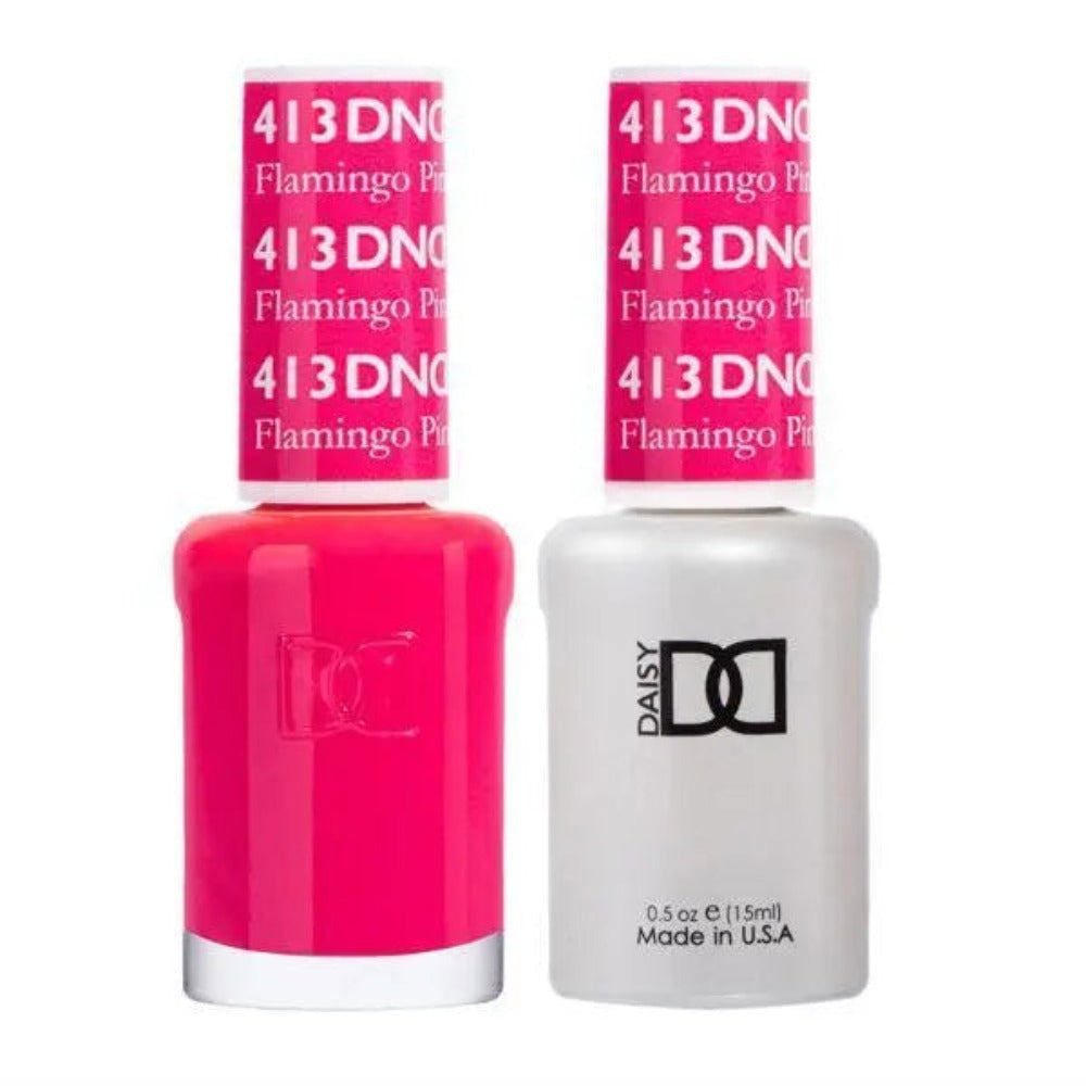 DND Gel & Lacquer Duo - Flamingo Pink #413