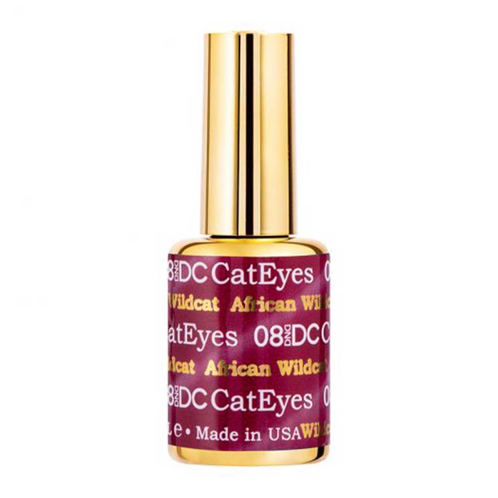 DND DC Cat Eye Gel Polish - African Wildcat #08