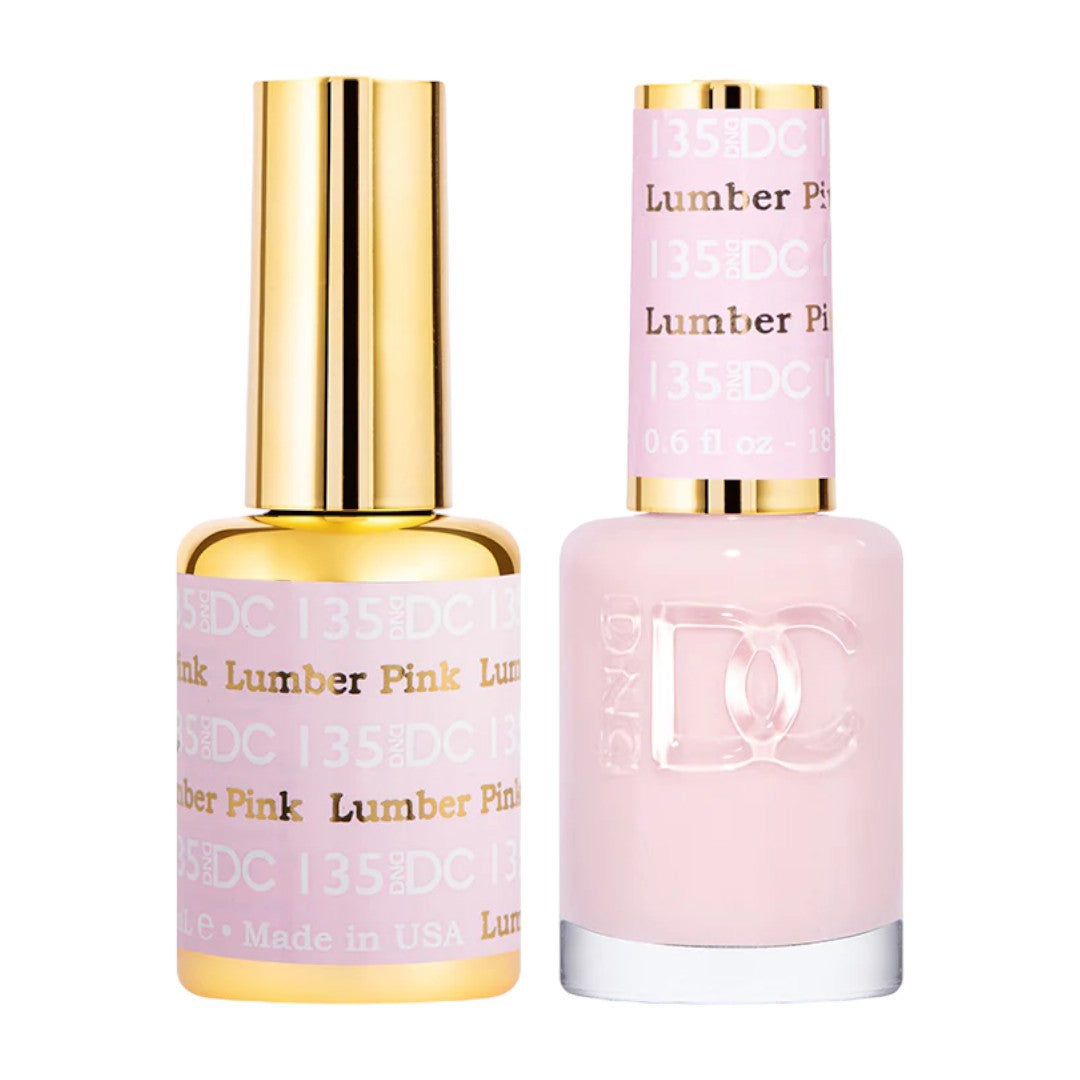 DND DC Gel & Lacquer Duo - Lumber Pink #135