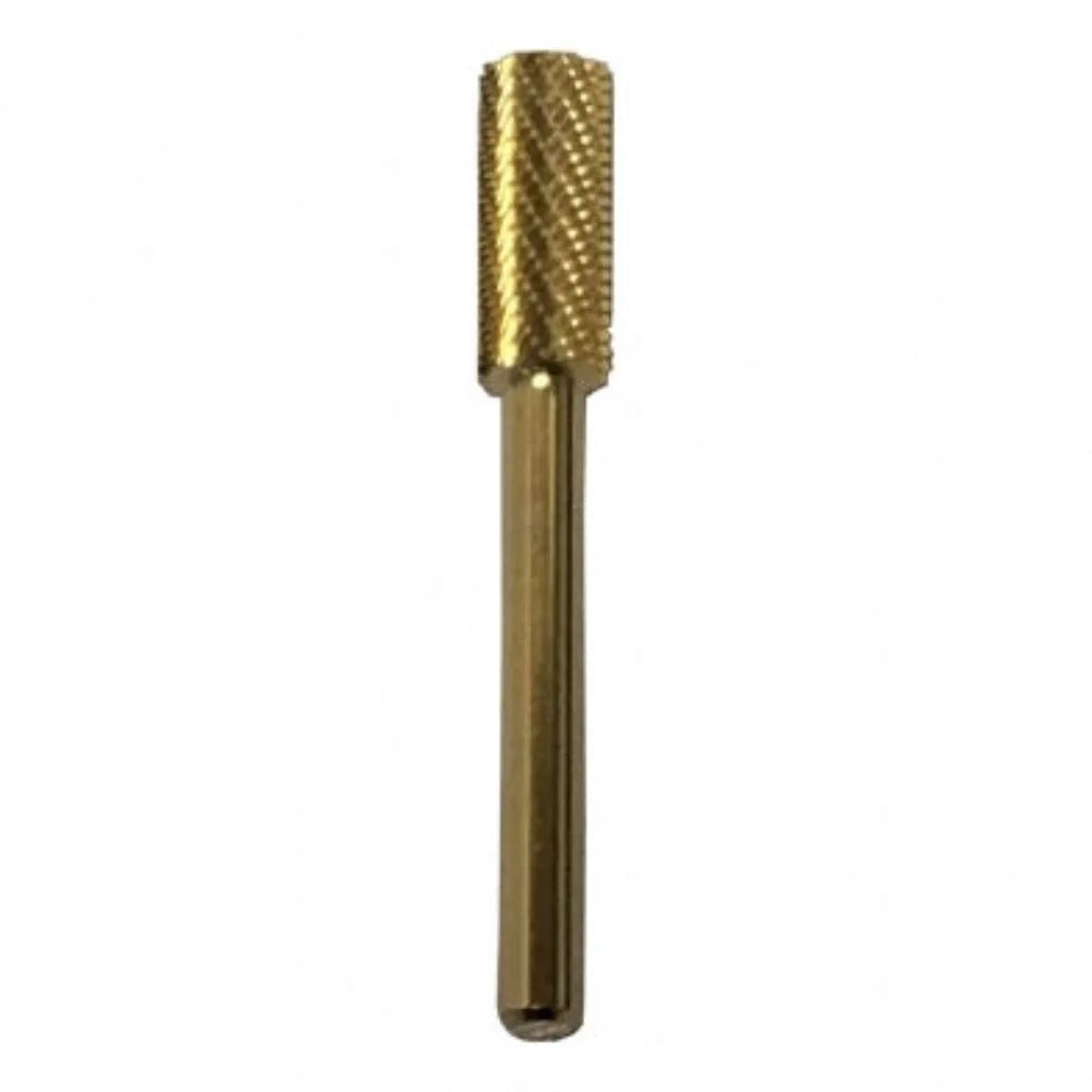 Startool Nail Drill Bits - Small Barrel Carbide STF Fine Grit 1/8 Gold