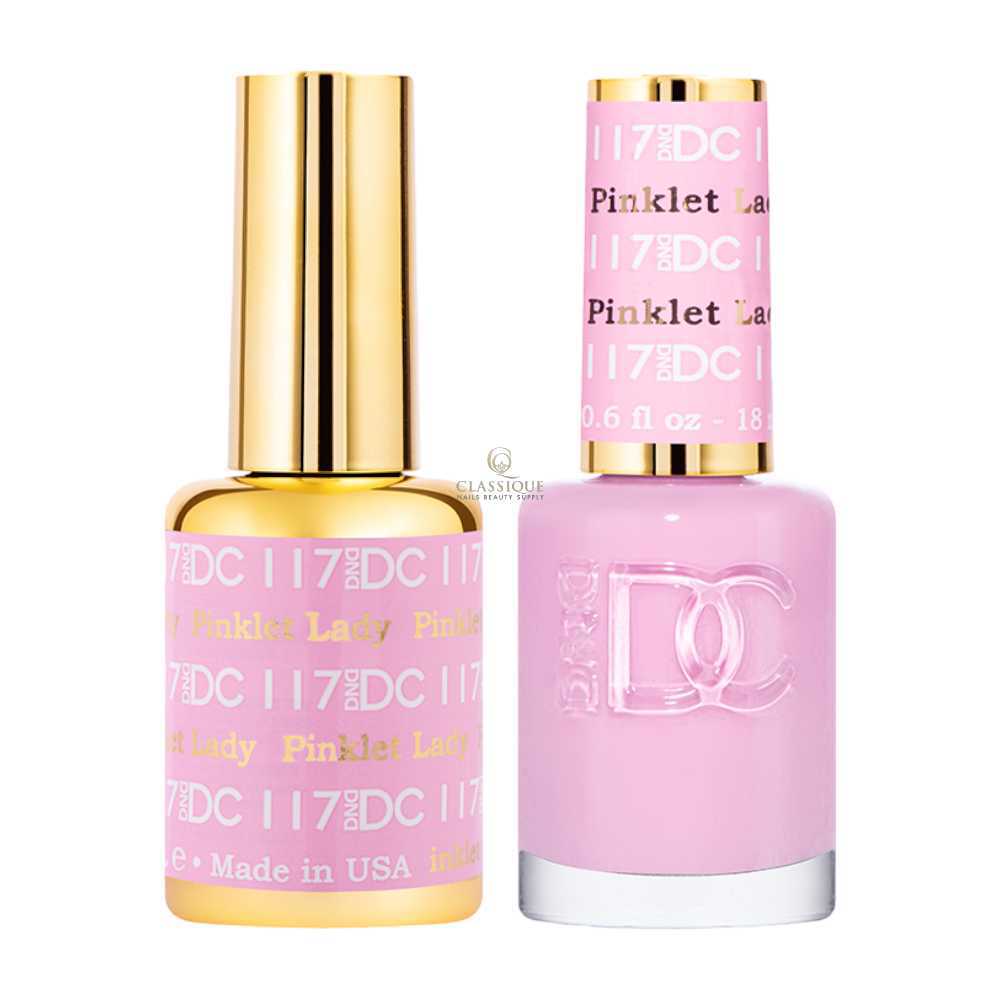 DND DC Gel & Lacquer Duo - Pinklet Lady #117