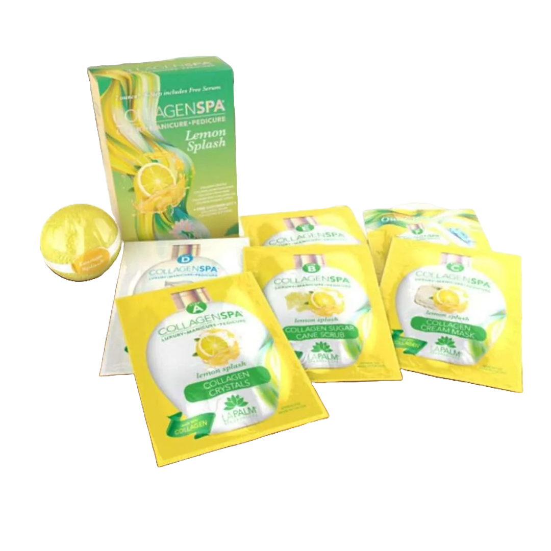 La Palm Collagen Spa 7Step W/ Bomber - Lemon Splash