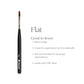 Kokoist Kumanofude Nail Brush - Flat
