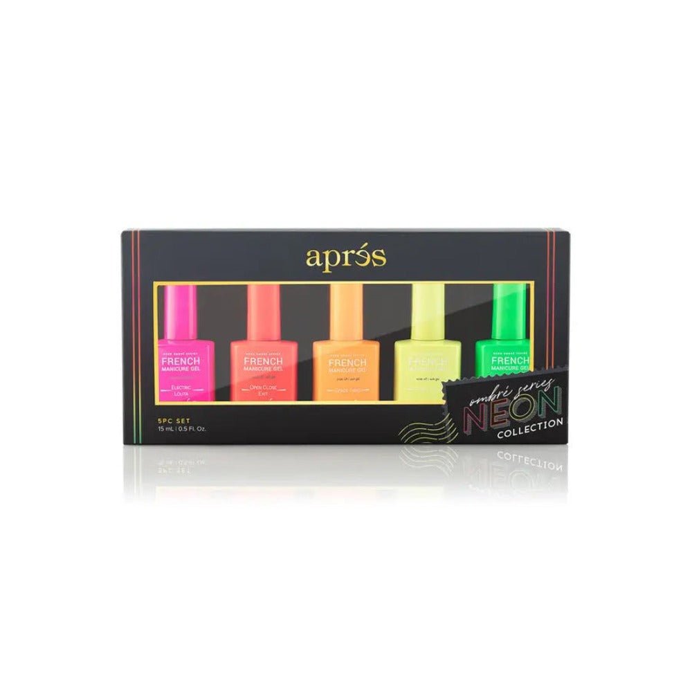 Apres French Manicure Ombre Series - Neon Set 5Pcs