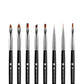 DGEL Artist Brush Set (8 Brushes + Magnetic Frame)