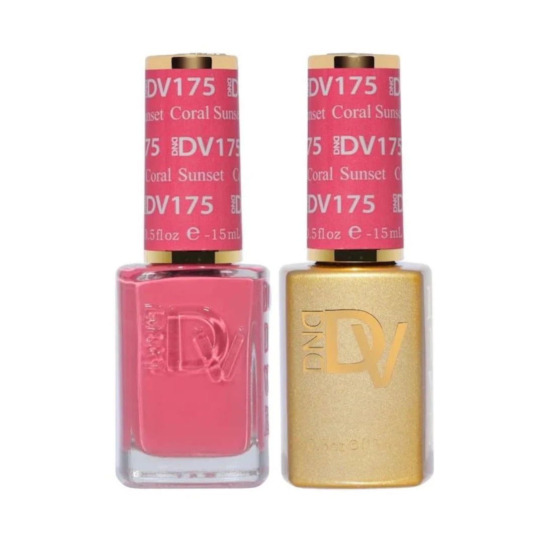 DND Diva Gel & Lacquer Duo - Coral Sunset #175