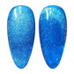 DND DC 9D Cat Eye Gel Polish - Galactic Sapphire #04