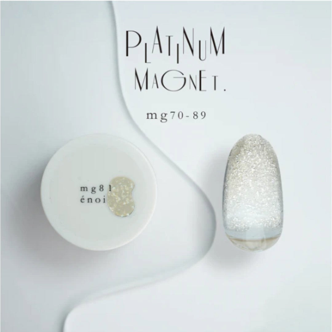 énoi Cat Eye Gel Polish - Platinum Magnet #MG81