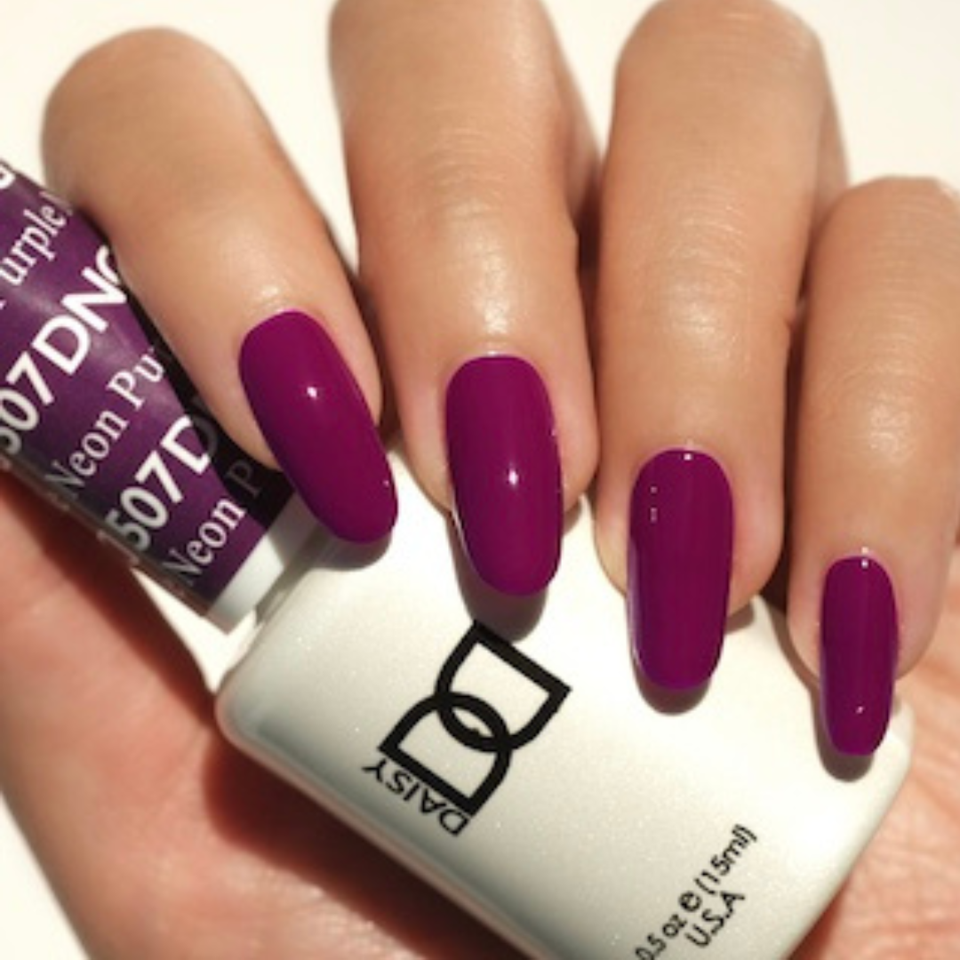 DND Gel & Lacquer Duo - Neon Purple #507