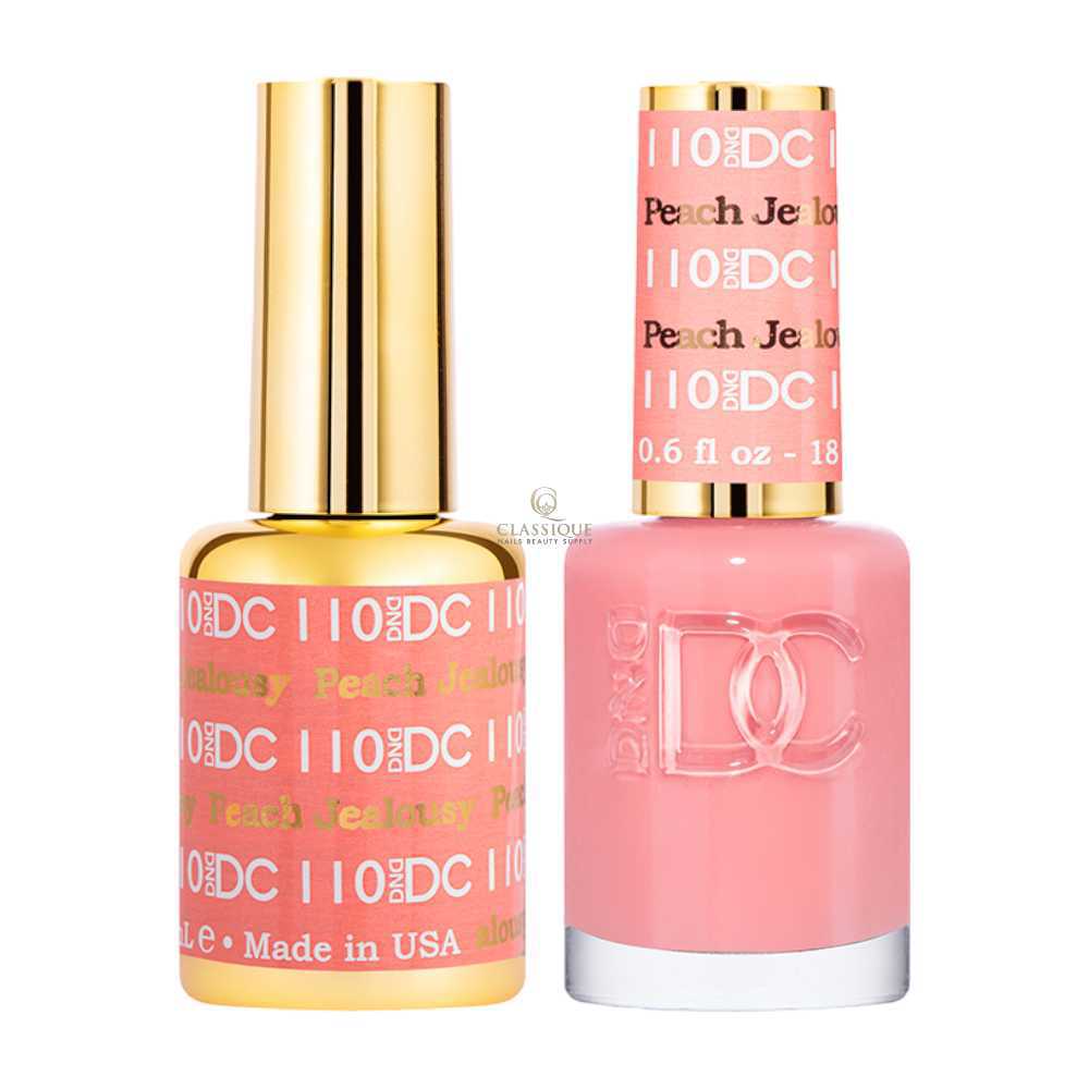 DND DC Gel & Lacquer Duo - Peach Jealousy #110