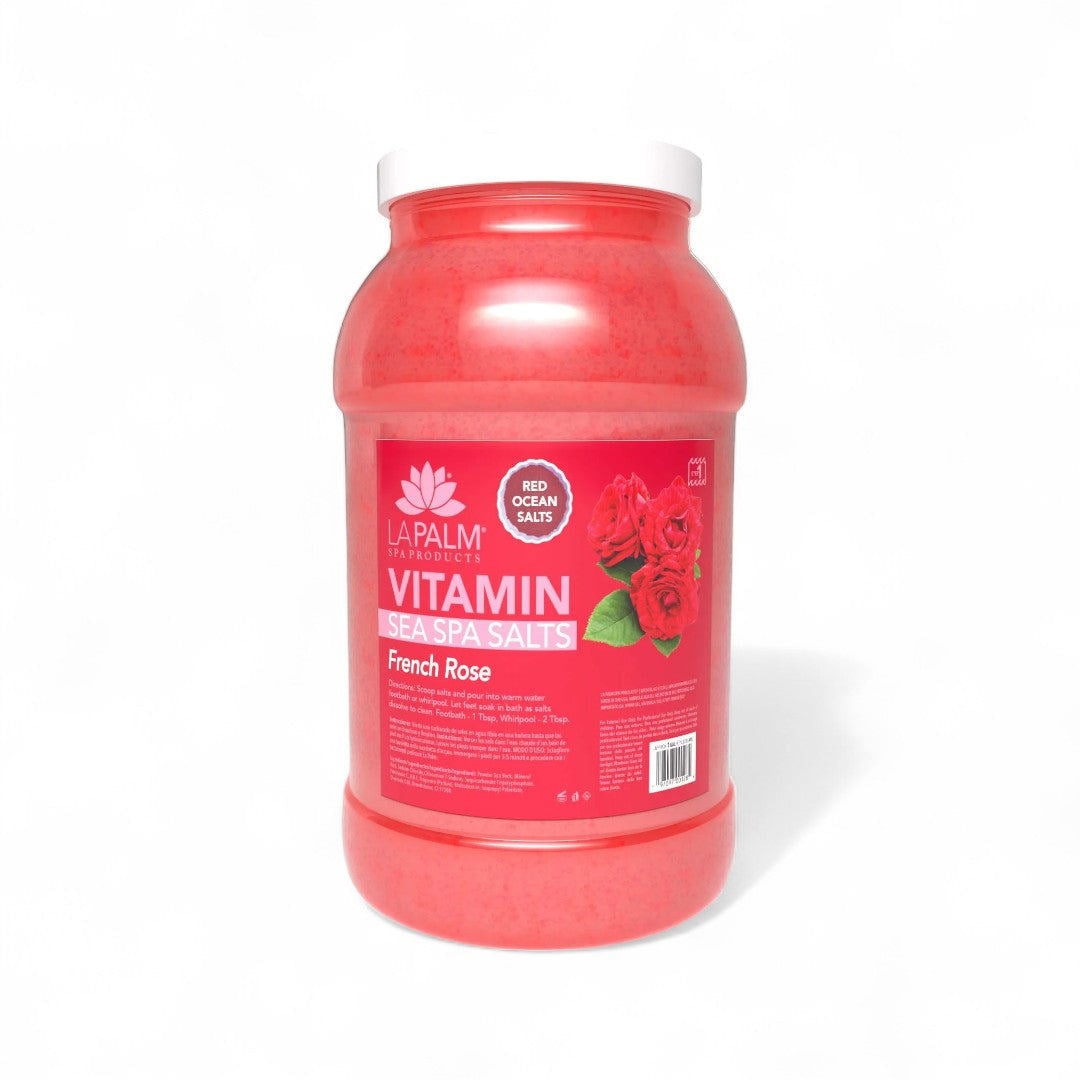 La Palm Sea Spa Salt - French Rose 1Gal