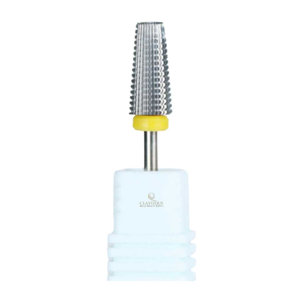 SP Nail Drill Bits - 5in1 Carbide SM Medium Grit 3/32 Silver