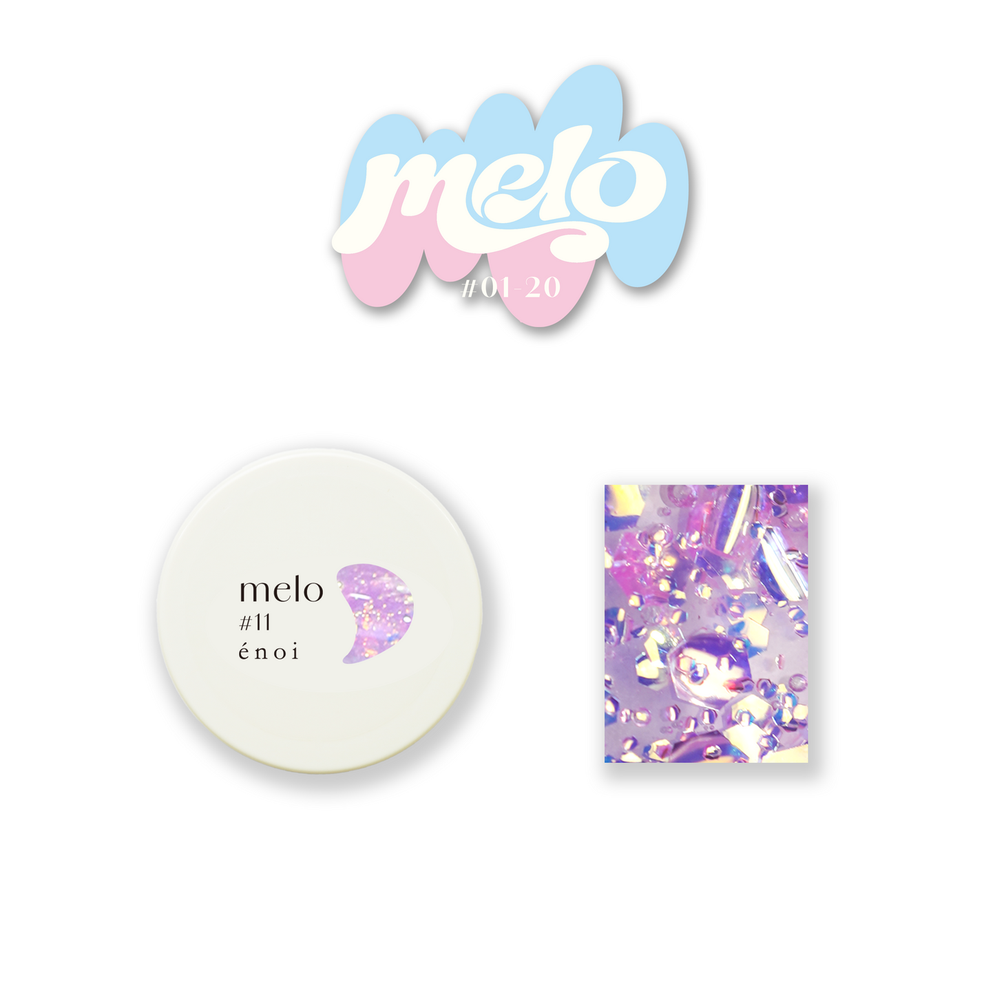 Enoi Gel Colour - Melo Collection #01-20