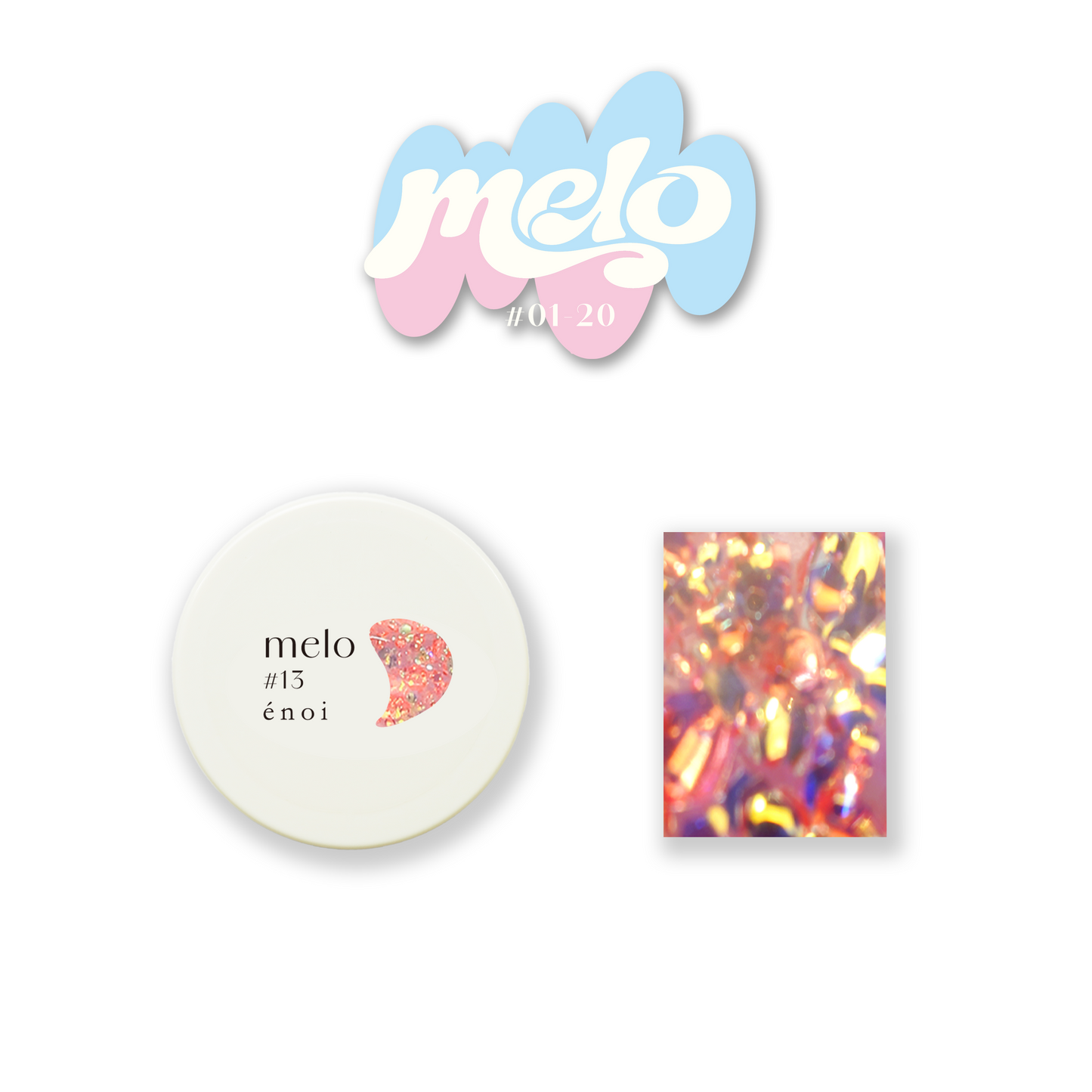 Enoi Gel Colour - Melo Collection #01-20