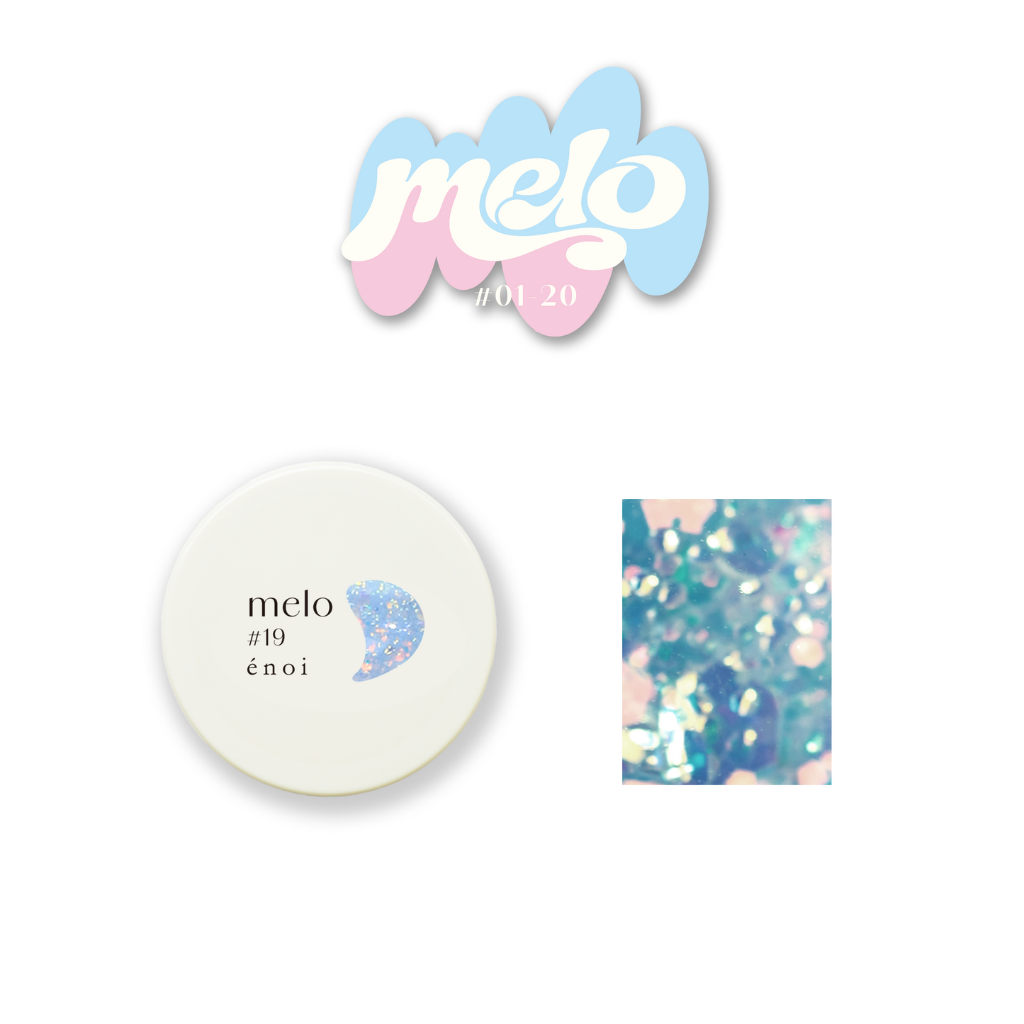 Enoi Gel Colour - Melo Collection #01-20