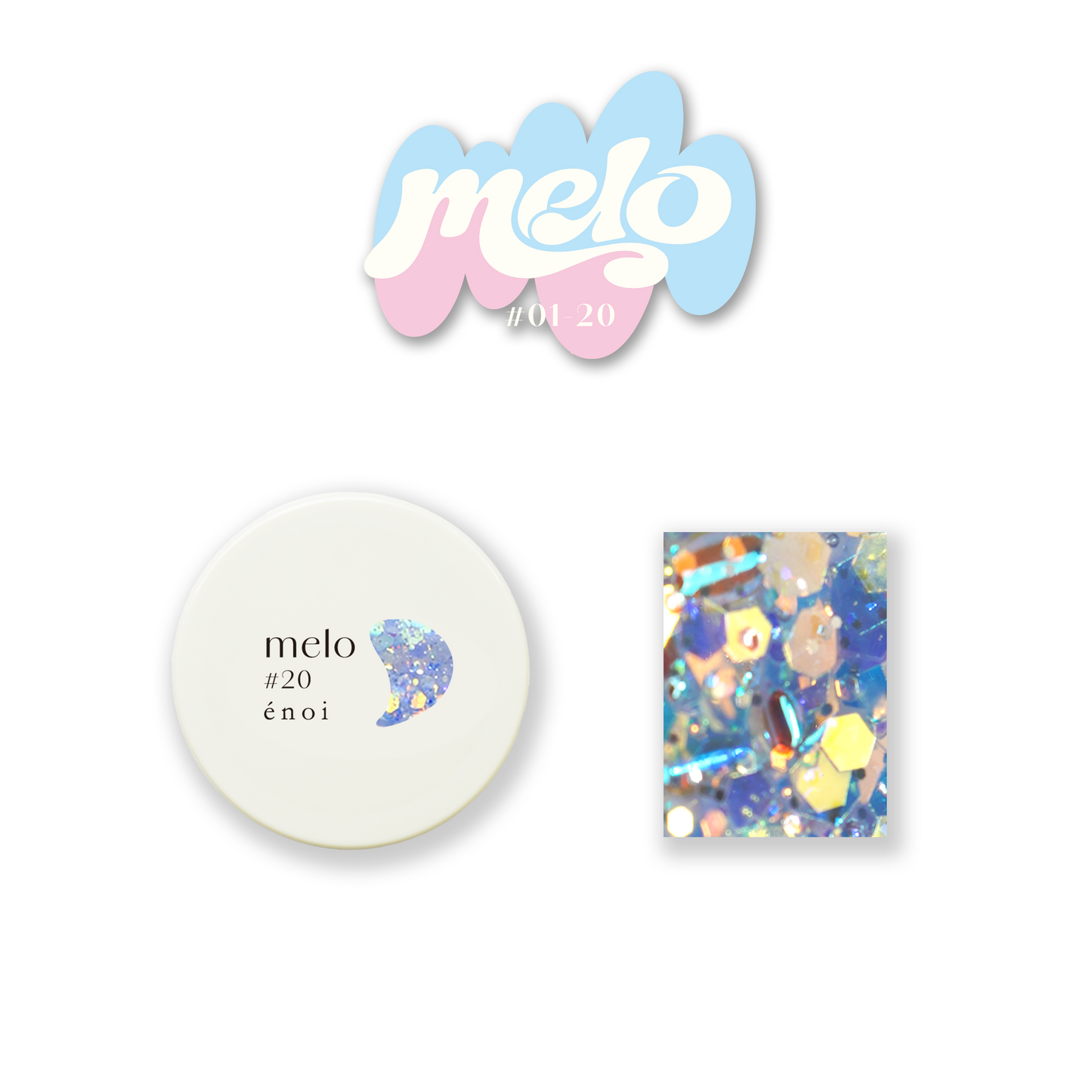 Enoi Gel Colour - Melo Collection #01-20
