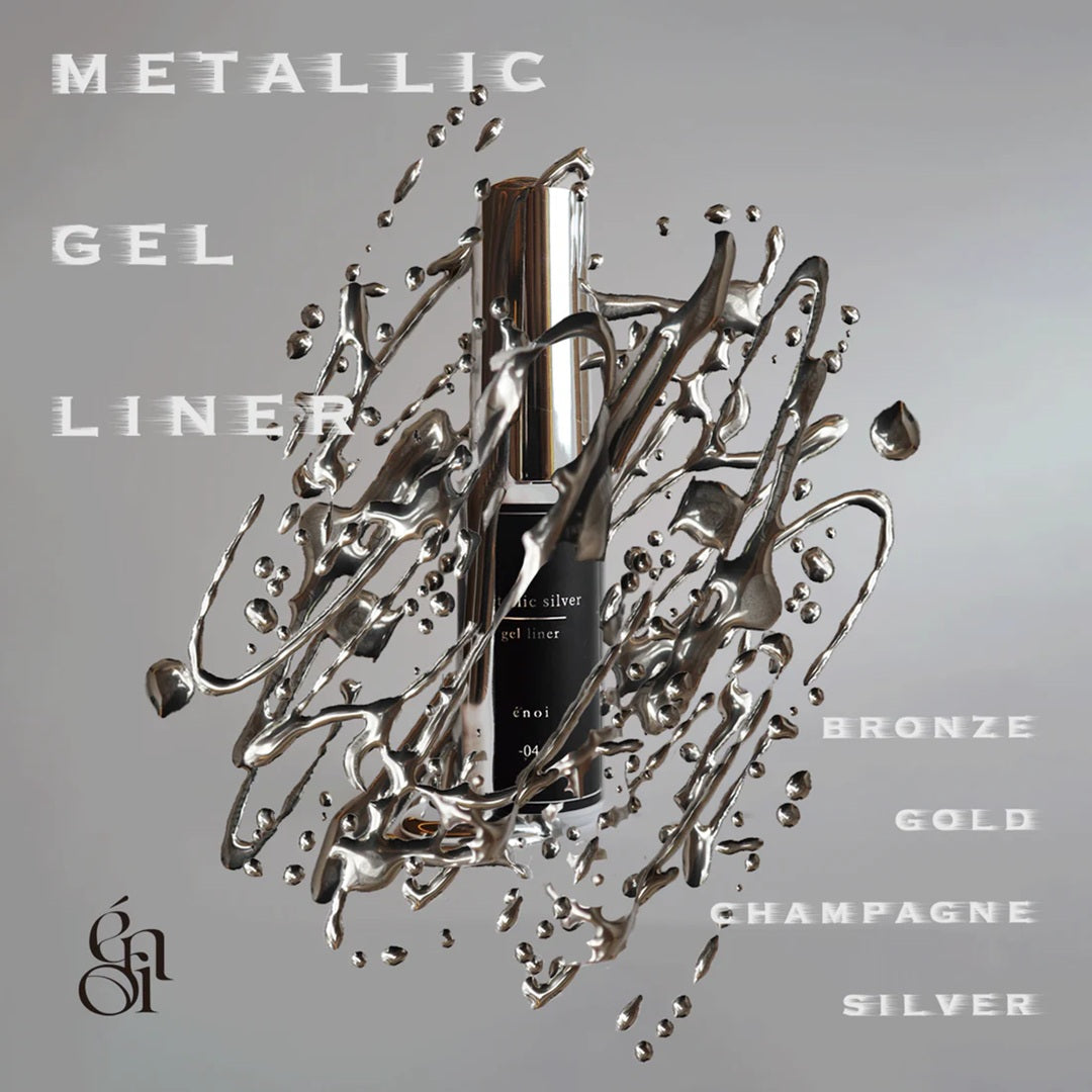 Enoi Gel Liner - Metallic Silver #04