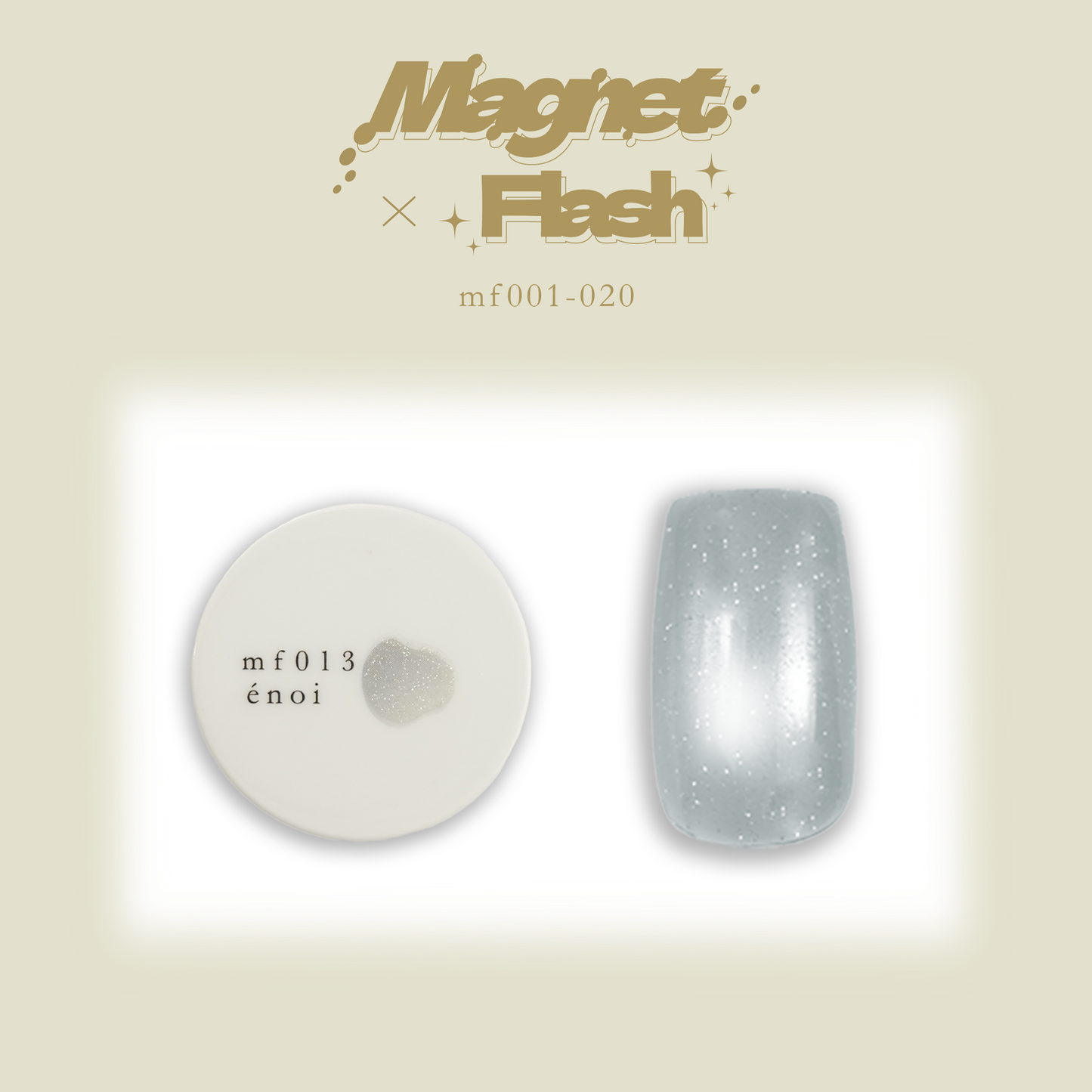 Enoi Cat Eye Gel Polish - Magnet Flash #MF013