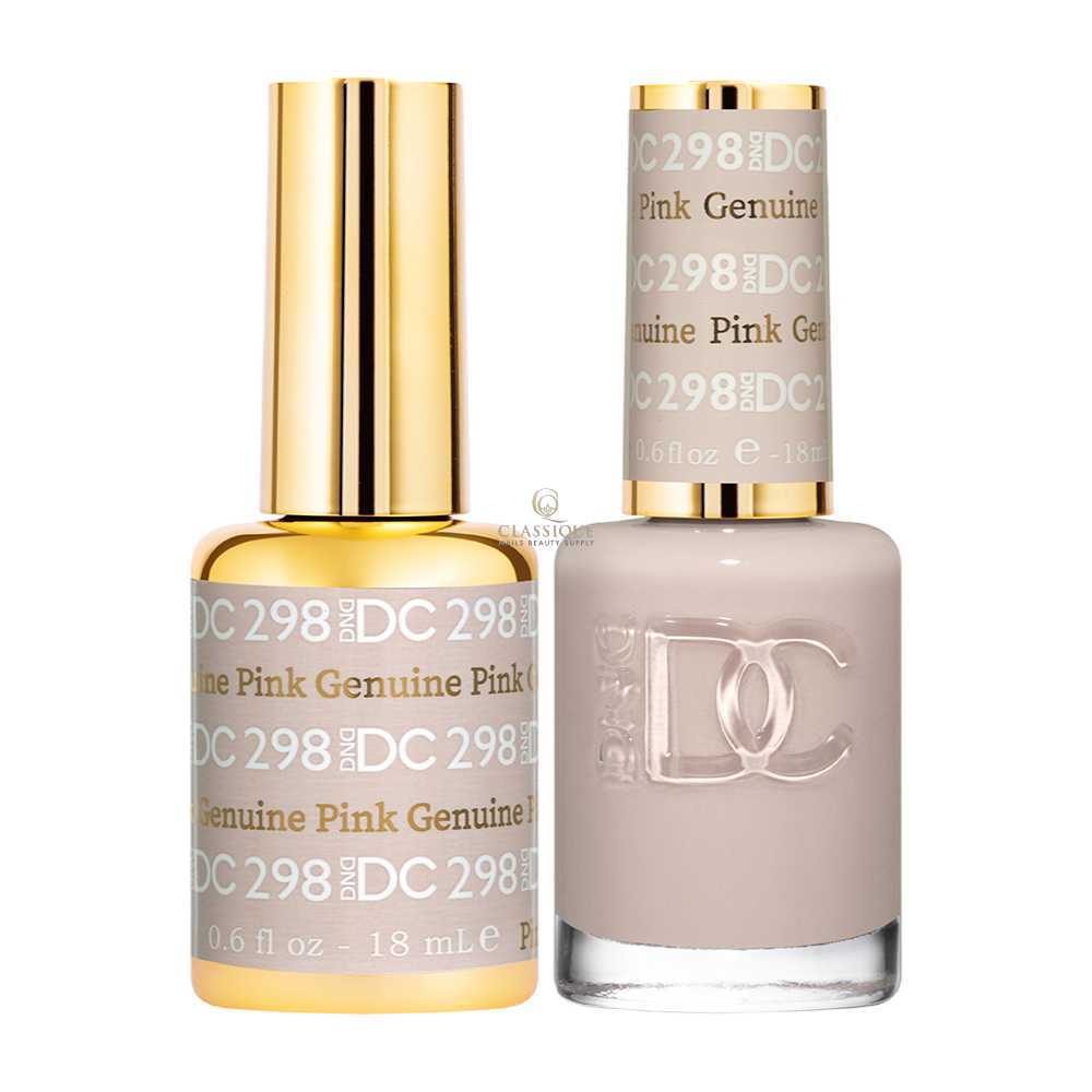 DND DC Gel & Lacquer Duo - Genuine Pink #298