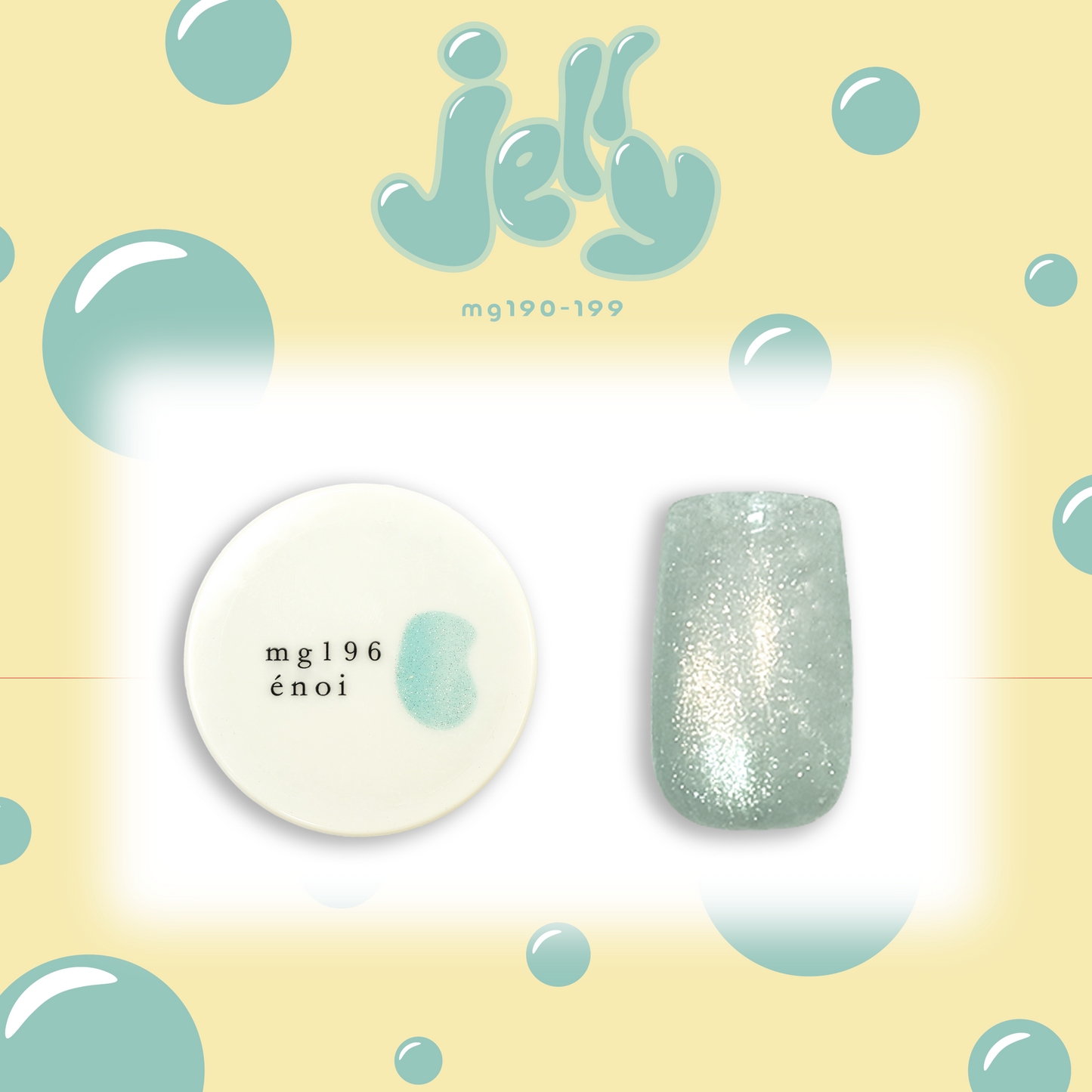 Enoi Cat Eye Gel Polish - Jelly Magnet #MG196