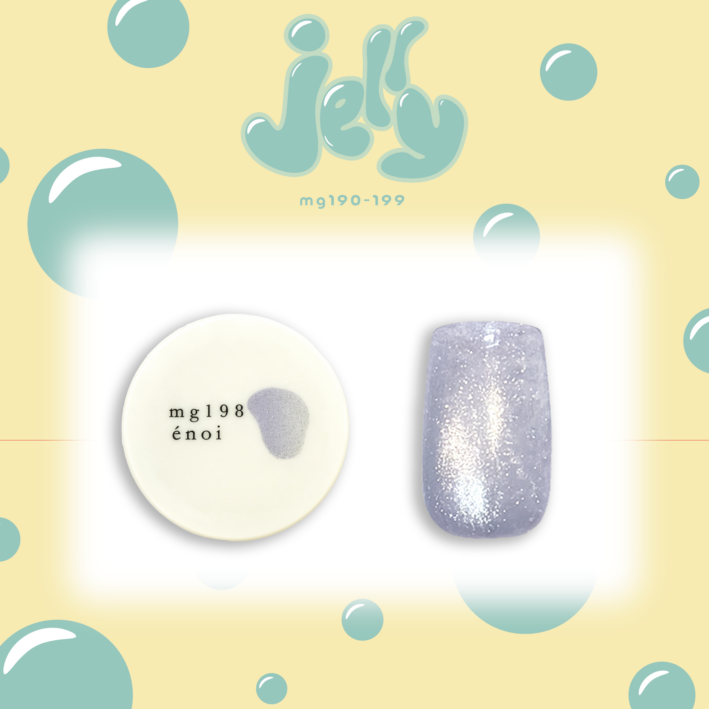 Enoi Cat Eye Gel Polish - Jelly Magnet #MG198