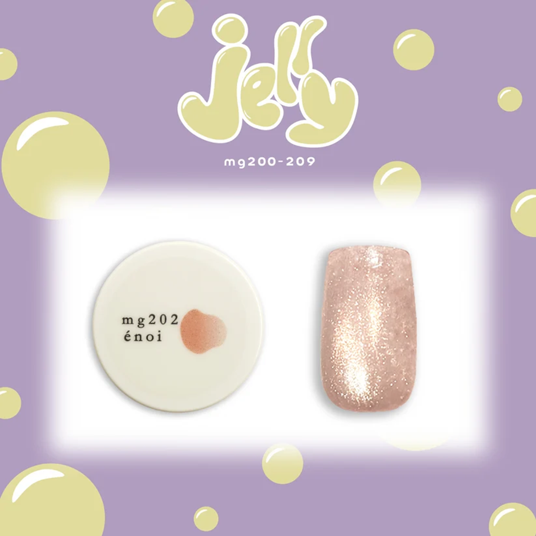 Enoi Cat Eye Gel Polish - Jelly Magnet Set #MG200-MG209