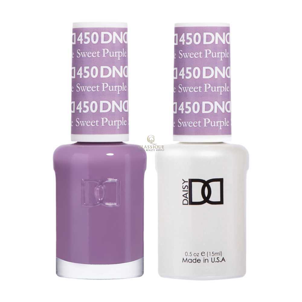 DND Gel & Lacquer Duo - Sweet Purple #450